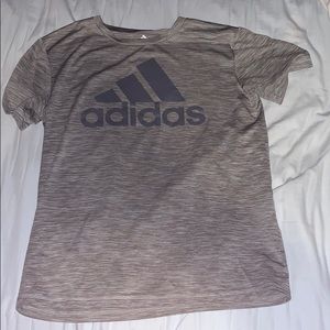 Gray Adidas Dri Fit Tee